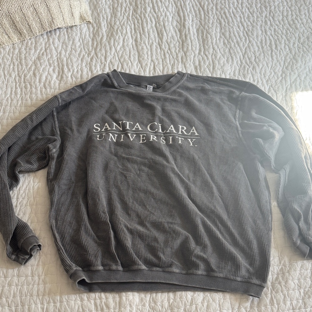 Santa Clara University Gray Sweater
